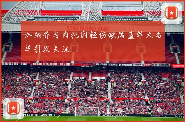 加纳乔与内托因轻伤缺席蓝军大名单引发关注